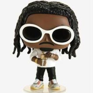 FUNKO POP  TAKEOFF (VAULTED) of MIGOS. The box is DAMAGED